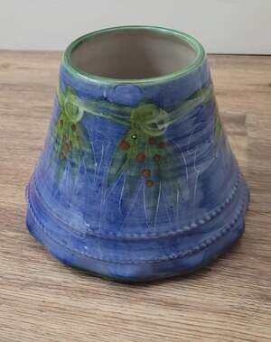 Yankee Candle Large Jar Candle Shade Blue Mistletoe Christmas